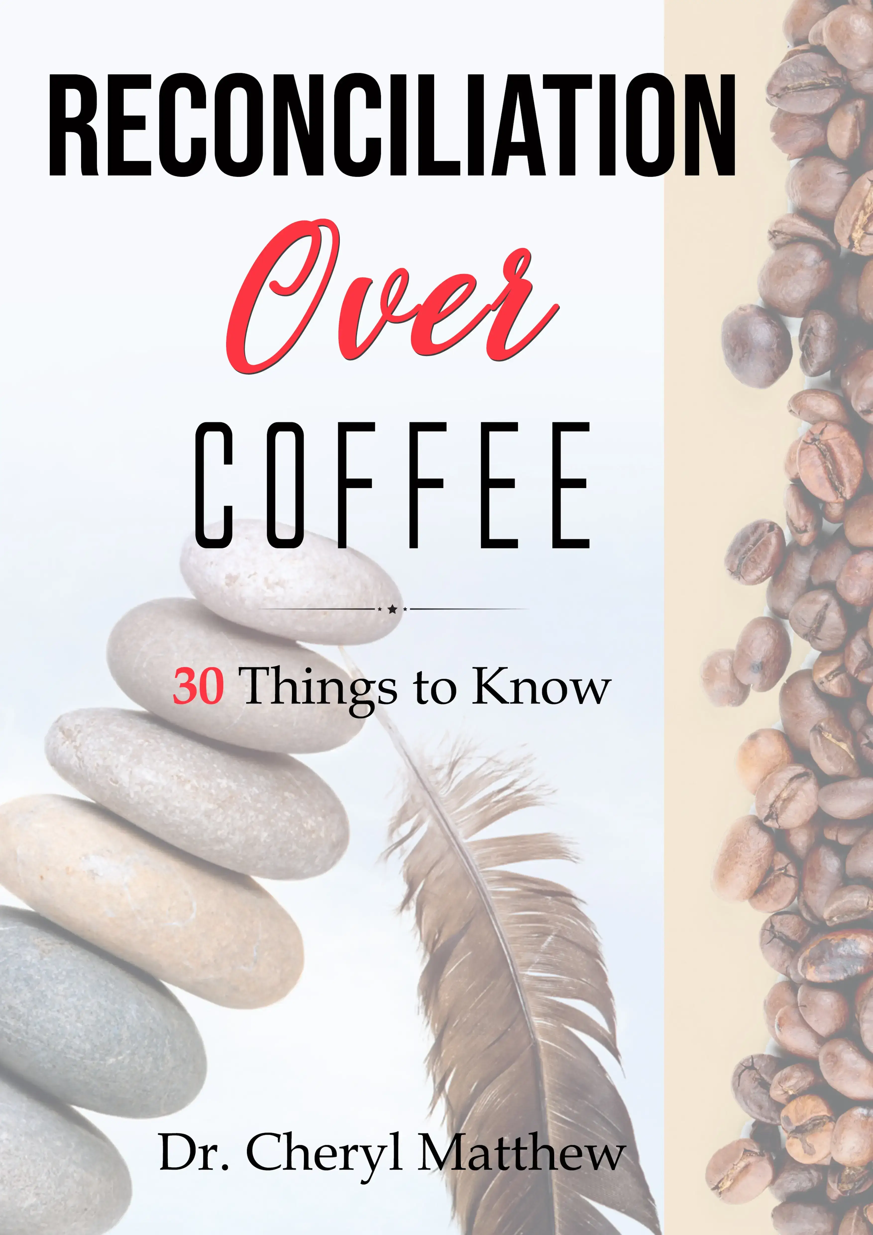Cover of Reconciliation Over Coffee: 30 Things to Know by Cheryl Matthew, PhD